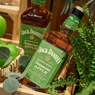 杰克丹尼（Jack Daniels）杰克丹尼JackDaniel's苹果威士忌酒 杰克丹尼苹果1000ml