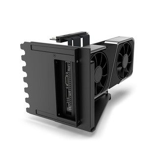 NZXT 恩杰 垂直GPU安装组件 竖装显卡安装支架 黑色