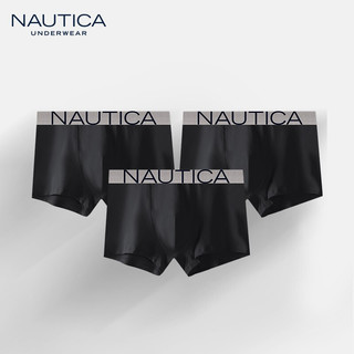 NAUTICA 诺帝卡 男士棉质内裤 3条装 NTNS120122
