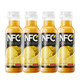  农夫山泉 NFC果汁（冷藏型） 100%鲜榨凤梨混合汁 300ml*4瓶　