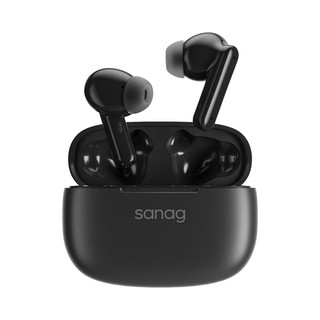 SANAG蓝牙耳机真无线耳机ANC主动降噪耳机入耳式跑步运动耳机适用苹果华为小米