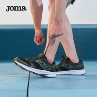 Joma男士跑步鞋新款网面透气鞋子男户外运动训练专业跑步运动鞋 绿黑 41