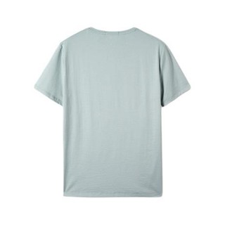 Hieiika 海一家 男士圆领短袖T恤 HNTBJ2D182A 绿灰 52