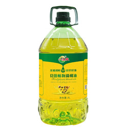 一江秋 植物调和油10%初榨山茶籽油食用油 4L