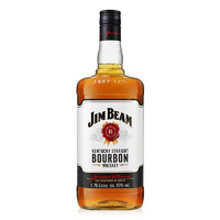 JIM BEAM 金宾 plus：金宾 大白占边1.75L威士忌