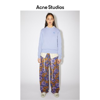 Acne Studios男女同款 Face表情 笑脸纯色套头休闲运动衫卫衣外套