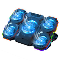 笔记本散热器底座游戏本静音风扇制冷降温板手提电脑支架半导体制冷/水冷适用华硕联想拯救者戴尔苹果外星人