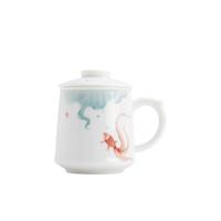 南山先生 素锦莲华泡茶杯 400ml