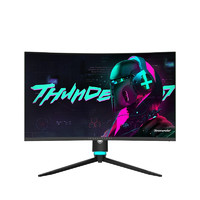 ThundeRobot 雷神 KF27C240L 27英寸 VA 曲面 G-sync FreeSync 显示器（1920×1080、240Hz）