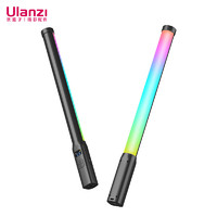 ulanzi VL119RGB手持棒灯2个装全彩补光灯可调色温美颜直播抖音短视频柔光灯户外夜景
