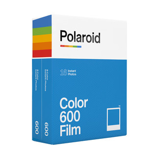 宝丽来（Polaroid）600拍立得相纸白边彩色单双包复古胶片22年08 双包16张 22年08月批次