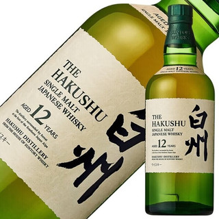 白州 (Hakushu) 和风醇韵 日本调和型威士忌 700ml 原装进口洋酒 三得利威士忌 白州12年