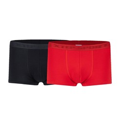 XTEP 特步 男士运动平角内裤两条装透气舒适运动男子内裤