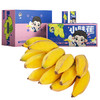 桃小蒙小胖蕉苹果蕉 福建土香蕉新鲜水果现摘当季 彩箱3.5斤1-2串
