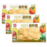 可莱美即食鱼丸 韩国进口小零食鱼糜制品鱼豆腐休闲食品小吃 即食黄鱼丸150g*3袋