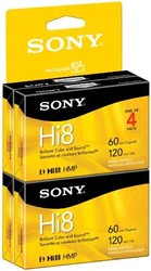 SONY 索尼 Hi8 摄像机 8mm 盒子 120 分钟（4 件装）