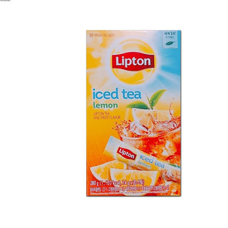 立顿（Lipton）韩国进口立顿lipton水蜜桃柠檬无砂糖冰红茶速溶液体浓缩冷泡冲饮 无砂糖水蜜桃红茶30枚