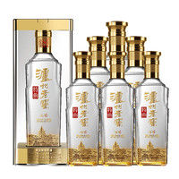LUZHOULAOJIAO 泸州老窖 特曲 晶彩 52%vol 浓香型白酒 500ml*6瓶*5箱 整箱装