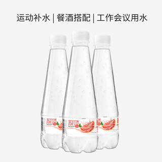 天地精华苏打水青柠味0糖0脂0卡苏打水饮料410ml*15瓶整箱装 西柚苏打水