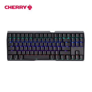 CHERRY 樱桃 限定电竞礼盒 游戏键盘 MX3.0S TKL 红轴机械键盘 耳机鼠标鼠标垫四件套 有线套装彩光版