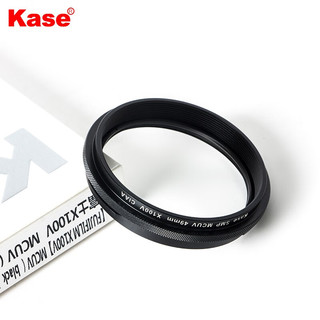 卡色（Kase）富士X100V专用UV滤镜 ForX100系列uv镜mcuv双面多层镀膜保护镜 银色