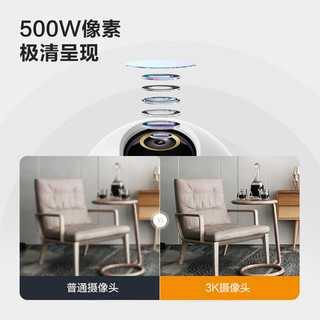 乐橙TA3系 监控摄像头家用500万可选室内无线手机远程监控器wifi网络对讲云台机360全景 推荐：TA3R-5M 标配+7天云储存1年