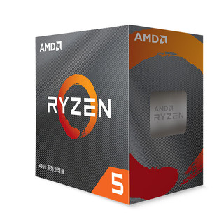 AMD 锐龙R5 5600 5600G/R7 5700X 5800X3D 5900X盒装CPU处理器 R5 4500 盒装