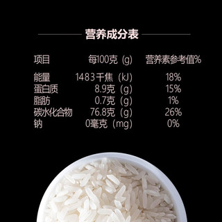 HUI YIN VALLEY 回音谷 虾稻米 白米 丝苗米 炒饭米 南方大米 真空 1kg/袋尝鲜装
