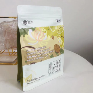 中粮 菊花胖大海 代用茶 120g/袋(30小袋）拒绝上火 袋泡茶