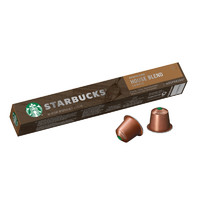 STARBUCKS 星巴克 Nespresso浓郁胶囊咖啡兼容奈斯派索米家等便携式咖啡多口味 特选综合（单条10粒装）