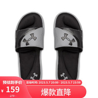 安德玛 UNDERARMOUR）Ignite VI男子休闲运动拖鞋3022711 黑色002 40