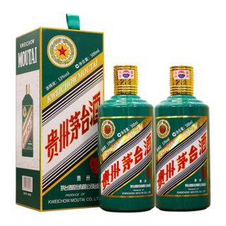 MOUTAI 茅台 生肖虎年 53度 酱香型白酒 500ml*2瓶 礼盒装