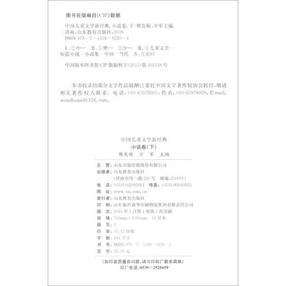 《中国儿童文学新经典·小说卷（下）》