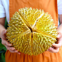 乡语小吖泰国进口金枕头榴莲 6-7斤A果 金枕榴莲新鲜整果带壳 热带水果