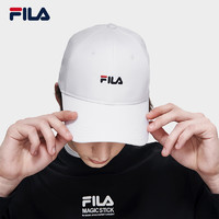 FILA 斐乐 官方棒球帽情侣款2023春季新款休闲鸭舌帽子遮阳帽女帽