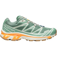 salomon 萨洛蒙 SPORTSTYLE系列 XT-6 中性越野跑鞋 L47148100 花岗岩绿 46 2/3