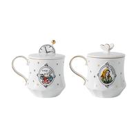 JOYYE 卓艺 爱丽丝漫游奇境系列 V7A博物馆联名 陶瓷杯 350ml 蝴蝶+怀表