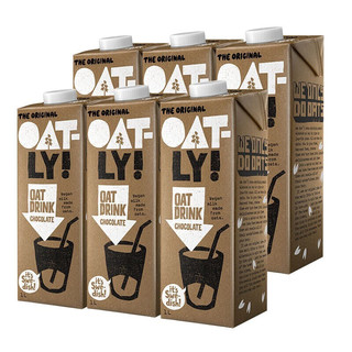 OATLY 噢麦力 巧克力味燕麦奶谷物早餐奶 1L*6 整箱装