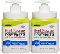 ProFoot Heel Rescue Foot 防干裂滋润去死皮护脚霜 454g*2罐装