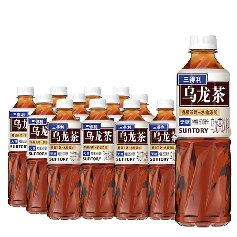 suntory 三得利 乌龙茶 500ml*12瓶￥37.