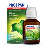 Prospan 德国小绿叶止咳糖浆成人止咳化痰感冒咳嗽药口服液105ml