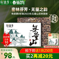 新益号茶叶2023新茶春茶普洱茶生茶砖无量山古树茶沱茶生普洱砖茶口粮茶 1000克 * 1扎