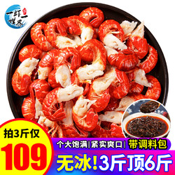 一虾一世界 无冰衣龙虾尾 500g（130-145只）/份