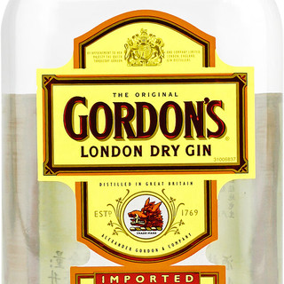 哥顿（Gordon’s）金酒50ml小酒伴 老包装 英国伦敦干味金酒毡 杜松子酒 进口洋酒