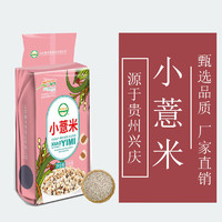 鹤来香新鲜小薏米 红豆薏米茶原料 五谷杂粮粗粮 真空包装 新货薏仁米 小薏米500g*3袋