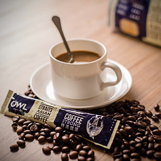 OWL 猫头鹰 三合一特浓速溶咖啡粉800g（20g*40条） 冲调饮品 马来西亚进口