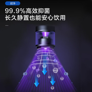 飞利浦（PHILIPS）加热净水器 家用即热式净水机台式免安装反渗透净水器直饮水机净饮一体机ADD6801