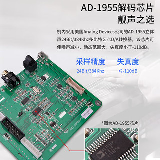 天逸（Winner） AD-99D 多功能超甲类HIFI功放 发烧级功放机大功率家用高保真合并式功放音响套装 AD-99D+TY-30CD+ELAC DF62