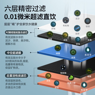 钻芯 超滤净水器家用直饮厨房自来水过滤净水机滤芯