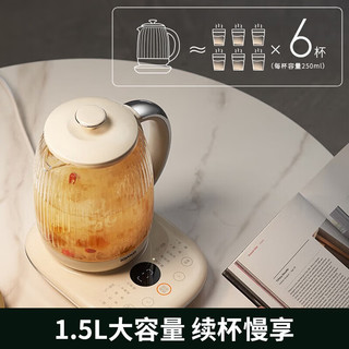 Joyoung 九阳 养生壶煮茶壶煮茶器恒温水壶WY166(配茶蓝)